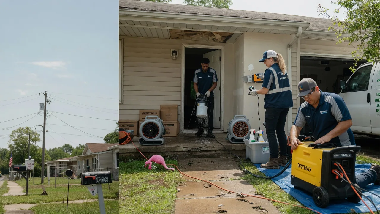 Storm Damage Water Removal in Ellisville, MS near me